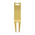 thumbnail image 5 of harmtty Golf Divot Tool 2 Pins Polished Easy to Install Portable Golf Training Golf Ball Marker Pitch Fork Daily Use,Red Bronze, 5 of 8