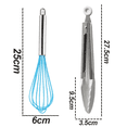 thumbnail image 2 of Juego de utensilios de cocina - Utensilios de cocina de silicona resistentes al calor - Juego de utensilios - 2 piezas de utensilios de cocina antiadherentes, 2 of 5