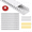 White-1.18" Hx1.57"W, 15.4''L(8 Pc), variant on Cable Covers Grey 1.97" Hx1.97"W, 15.4''L(2 Pc) Cord Management