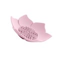 thumbnail image 2 of Yuarrent Jabonera de drenaje de silicona, soporte en forma de loto, jabonera portátil, bandeja de jabón antideslizante, accesorios de baño, 1 ud. Juegos de accesorios de baño Rosado rojo Yuarrent HA003269-03, 2 of 6