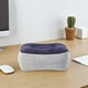 thumbnail image 5 of GOOHOCHY Reposapiés inflable de 2 piezas: almohada para pies debajo de la mesa - Cojín relajante para vuelos, almohada para piernas elevadas para uso en la oficina, el hogar, camping y viajes, 5 of 7