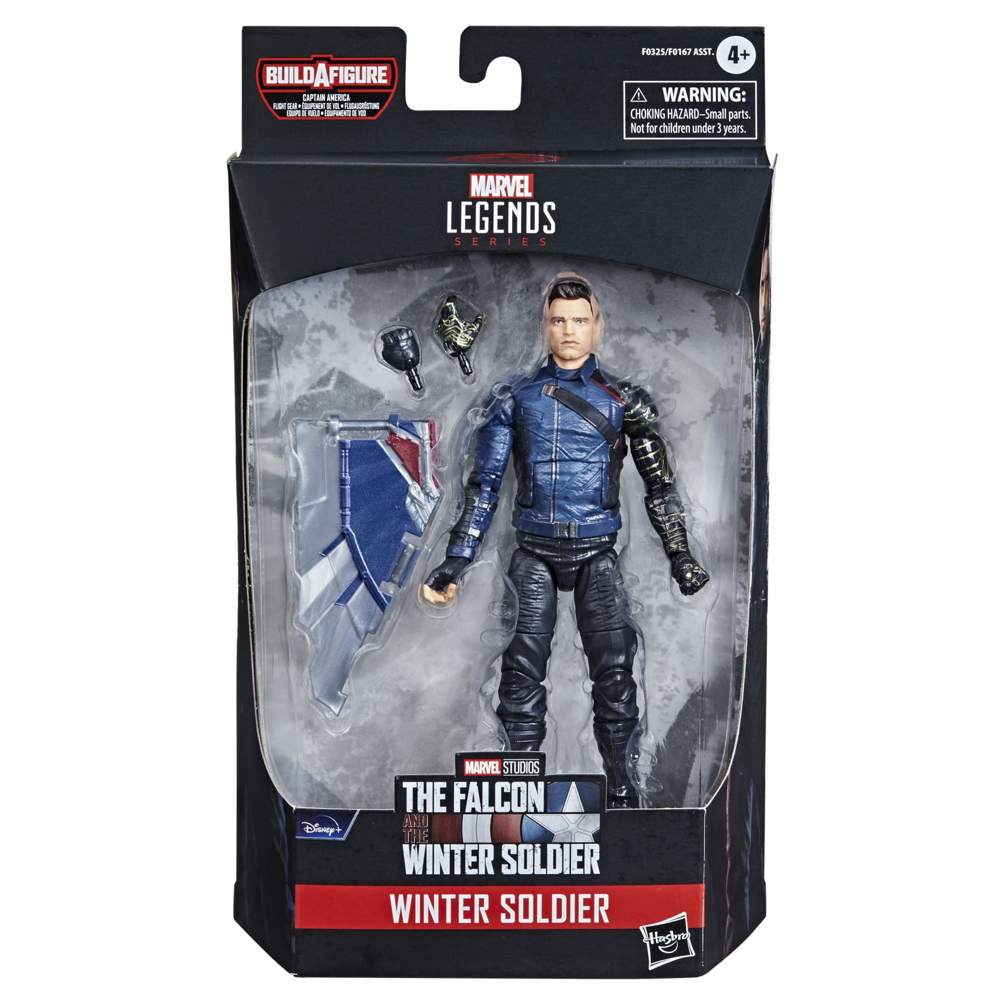 Hasbro Marvel Legends Series Avengers 6-inch Action Figure Winter Soldier, Accessories