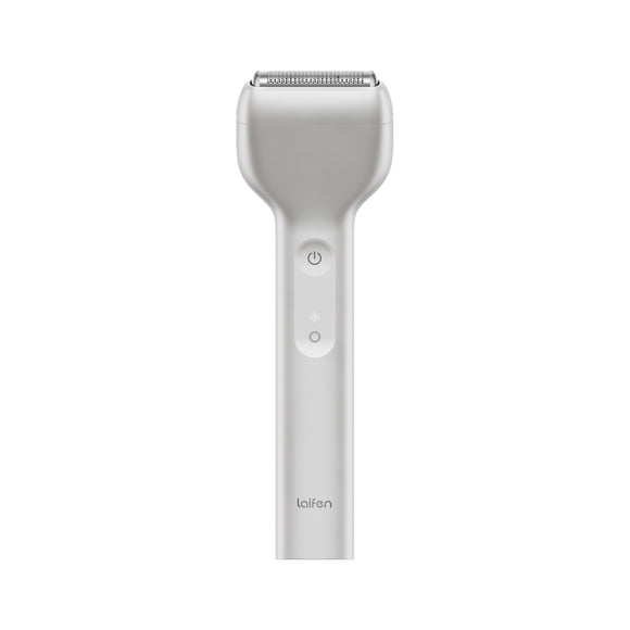 Afeitadora eléctrica Laifen T1 PRO de 1 hoja con 3 protectores - Plateada