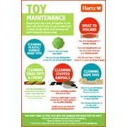Hartz Dura Play Bone Dog Toy, Large, Color Will Vary,
