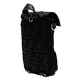 thumbnail image 3 of New Fendi Fendiness Black Nylon Buckle Mini Backpack Crossbody Bag, 3 of 4