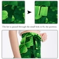 thumbnail image 3 of Saint Patrick's Day Chiffon Summer Beach Dress with Polyester Straps for Women, 3 of 6