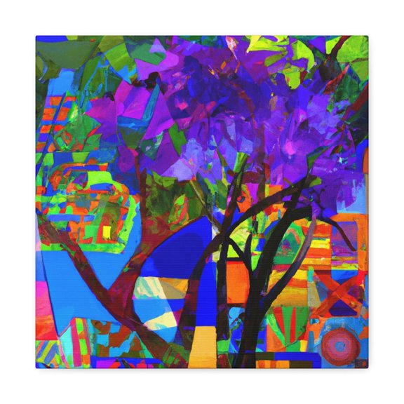 Splash of Jacaranda - Canvas