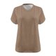 thumbnail image 4 of Hecho para Más Camisa Mujeres de Cuello en V de Gran Tamaño de Manga Corta Top Sólido, Base de Verano Deportivo Tee para el Uso Diario Y Casual Del Hogar, Bastidor de Imitación Ligero, 4 of 5