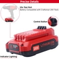 thumbnail image 4 of Batería de repuesto Tulepowceeng 20V 3.0Ah de litio para Craftsman, 4 of 9