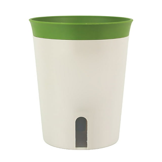Self Watering Plastic Planter Flower Pot Lazy Flowers Container For All House Plants Garden Home Decoration Flowerpot