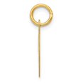 thumbnail image 2 of 14k Yellow Gold Medium Fancy Script Letter D Initial Charm Pendant, 2 of 4