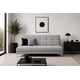 thumbnail image 1 of Sofa Cama El Bazar Store Karla color Gris Plata Futon 3 posiciones Matrimonial, 1 of 6