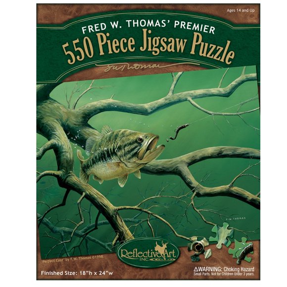 Reflective Art Perfect Cast Jigsaw Puzzle, 550-Piece