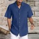 thumbnail image 2 of Pack Playeras Hombre Camisa Oktoberfest Para Hombre Con Escote De Encaje Con Volantes Estilo Gótico Chaqueta Casual Retro, 2 of 5