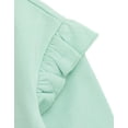 thumbnail image 6 of Bluey Little Girls' 2-Piece Fleece Sweatshirt and Pants Set Mint, 6 of 6