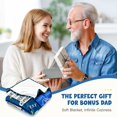 thumbnail image 2 of Dad Birthday Gifts Ideas - Dad Gifts from Daughter Son - Fathers Day Christmas Valentines Birthday Presents for Daddy - Presents for Dad Who Wants Nothing - Best Daddy Ever Blanket 50"x60", 2 of 6