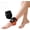 Black-1pc, variant on Foot Renew 4-in-1 Cordless Foot & Ankle Massager with Heat & Vibration | Rechargeable Heated Brace Wrap for Heel Pain & Neuropathy Relief | 5 Vibration Modes, 4 Heat Levels Gray-1pc