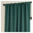 thumbnail image 5 of TiaGOC Faux Linen Room Darkening Curtains - 84 Inches Long Luxury Linen Curtains for Bedroom & Living Room (1 Panel), 50W X 84L, Slate Teal, 5 of 9