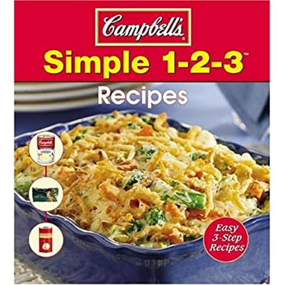 Pre-Owned Campbell's Simple 1-2-3 Recipes (Spiral-bound) 1412723701 9781412723701
