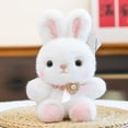 thumbnail image 2 of ICQOVD Sensory Rabbit Doll Tabletop Decorative Ornament Set, 2 of 6