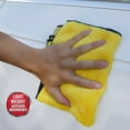 thumbnail image 6 of Auto Drive Coral Fleece Multi-purpose Microfiber Towel, Cleaning, Detailing, 8 Pack, Yellow, 6 of 6