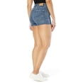 thumbnail image 4 of Signature by Levi Strauss & Co. Women's High Rise 3-inch Cut-Off Shorts, 4 of 4