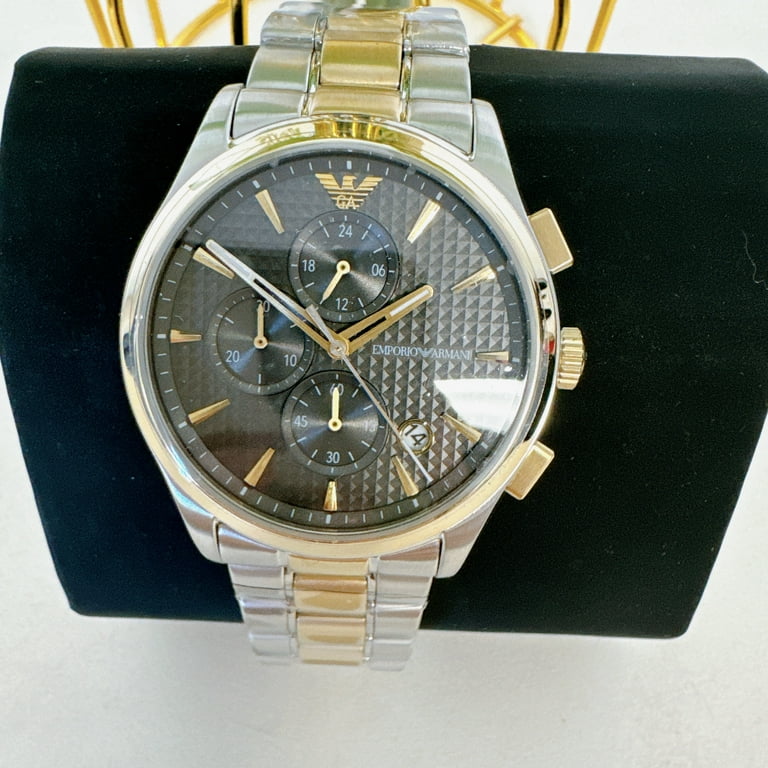 Armani 2 tone watch best sale