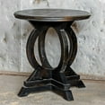 thumbnail image 4 of Uttermost Maiva Contemporary Mango Wood Accent Table in Black, 4 of 5