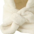 thumbnail image 5 of BXJX Girls Plush Hats, Windproof Warm Skiing Hood Scarf Winter Hat for Kids Beige Size Free Size, 5 of 6