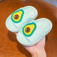 thumbnail image 2 of TAmten Slides for Girls 丨Boys Girls Shower Slippers Slip on Sandals丨Non-Slip Open Toe Pillow Slippers Sandals丨Summer Beach Pool Shoes(Green,2), 2 of 5
