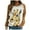 Brown, variant on asdoklhq Womens Plus Size Tops Clearance,Women's Long Sleeve Funny Giraffe Printed Casual Blouse Tops Shirt Sweatshirt