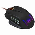 thumbnail image 3 of Redragon M908 Impact RGB LED MMO Mouse with Side Buttons Optical Wired Gaming Mouse with 12,400DPI, High Precision, 18 Programmable Mouse Buttons, 3 of 5
