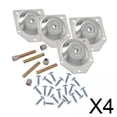 thumbnail image 1 of Placas de montaje para patas de mesa,Juego de placas de montaje para patas de muebles en ángulo,placas de fijación para patas de mesa Hardware de montaje,Soportes de montaje para patas de, 1 of 8