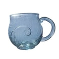 thumbnail image 1 of tamizeot Glass Textured Beach Theme Mug Handcrafted For Enjoyment Suitable For Every Drinker Wave Texture Sea Glass Wave Mug, 1 of 5