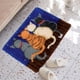 thumbnail image 2 of Cateissary Tapete rectangular de hilo de ganchillo, alfombra bonita para el suelo, manualidades, juegos de agujas de lengüeta para alfombras, Artesanía, 2 of 6