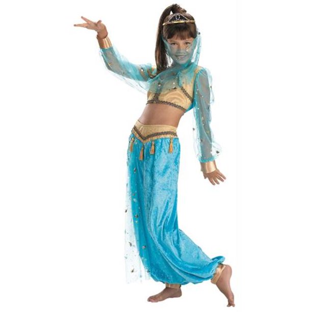 Costumes For All Occasions DG217K Mystical Genie Child 7-8