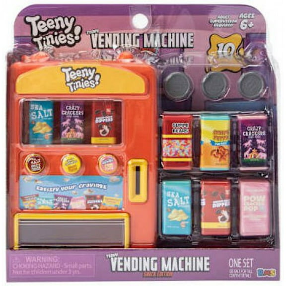 Teeny Tinies! Vending Machine Snacks Edition Playset