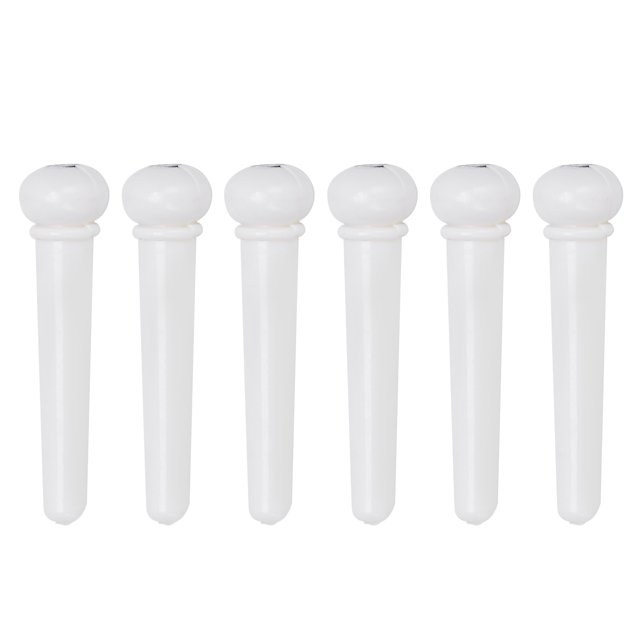 Acoustic Guitar Pegs,6Pcs Plastic Bridge Pin Guitar Bridge Pin Bridge Pin Set Highly Recommended