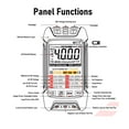 thumbnail image 3 of Ohm Compteur de Volts et d'Ampères, Multimètre Numérique Portable pour l'Entretien Automobile, 3 of 7