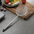 thumbnail image 2 of Comfortable Grip, Stainless Steel Kitchen Accessory, Solidifier Pot, Fat Separator, Heat Resistance, Multi-use for Foods, Easy to Clean & Store (Diameter 20cm), 2 of 8