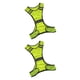 thumbnail image 1 of Yuarrent Reflective Vest High Visibility Lightweight ClothesTraffic Safety Jacket Construction Fluorescent Mesh for Night Running Cycling 56x52cm 2piezas, 1 of 4