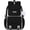 bai, variant on AoDai Simple color-matching student backpack with large capacity Oxford fabric shoulder bag. Campus backpack with fluffy hanging charm.