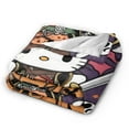 thumbnail image 4 of Halloween Hello Kitty Blanket Cute Pirate Design Soft Air-Conditioning Throw for Nap Bed Sofa & Living Room 50x60 H-5, 4 of 5