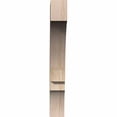 thumbnail image 6 of Ekena Millwork 4"W x 22"D x 30"H Balboa Rough Sawn Knee Brace, Douglas Fir, 6 of 13