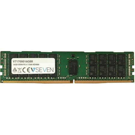 Reg Server Memory Kit - V7 16GB DDR4 PC4-170000 2133Mhz 1.2V SERVER REG Server Memory Module