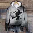 thumbnail image 2 of Chandail en Molleton Sans Capuche Imprimé Col Rond Manches Longues Automne Hiver pour Femmes Confortable Mode, 2 of 3