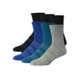 thumbnail image 3 of Hanes MOVES Men's Mid Crew Socks, 6-12, 6-Pairs, 3 of 13