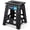 Black, variant on Folding Step Stool 16 Inch, Heavy Duty Foldable Step Stool for Adults, Plastic Collapsible Stool with Non-Slip Surface, Supports Up to 400 lb