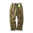 thumbnail image 2 of ziyahi Shell Pants Hiking Trousers Camping Outfit Protector Multipurpose Multi Bag Overalls Solidness Hunting Equipment Khaki XL, 2 of 9