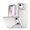 White, variant on TYJKeJi Fashion Case Kickstand Drop Resistant Shockproof Case For iPhone 16E